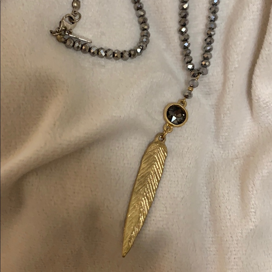 Long Canvas Necklace